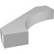 Ekena Millwork 3-in. W x 18-in. D x 18-in. H Westlake Architectural Grade PVC Knee Brace BRCP03X18X18WTL - alternate 5